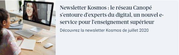 newsletter juillet 2020 kosmos